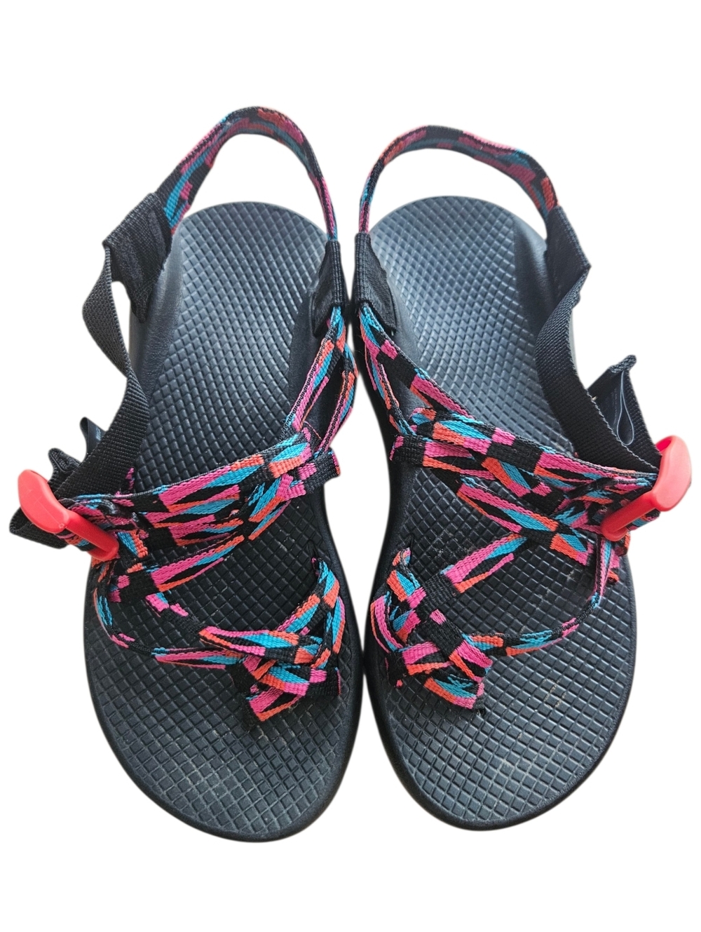 Chaco Sandals Womens 6 Multicolor ZX/2 Classic Hiking Buckle Casual